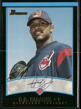 C.C. Sabathia 2001 Bowman #287 Cleveland Indians