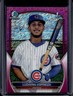 2023 Bowman Chrome Ludwing Espinoza Fuchsia Shimmer Refractor 1st #/199 Cubs
