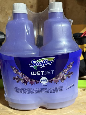 #ad #ad Swiffer Wet Jet Mop Refill Solution Wood Laminate Tile Floor Cleaner $13.99