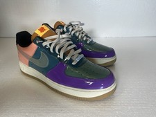 Nike Undefeated Air Force 1 Low Size 14 DV5255-500 Patent Leathe Celestine Blue 