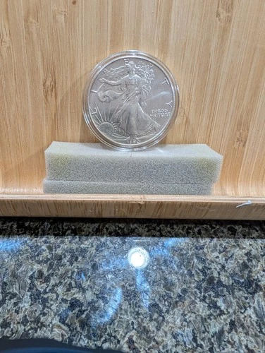 1990 Walking Liberty Silver Dollar 1 oz. Fine Silver