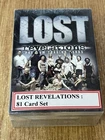 LOST REVELATIONS TV SHOW TRADING CARDS x 81 COMPLETE BASE SET BY INKWORKS SEALED