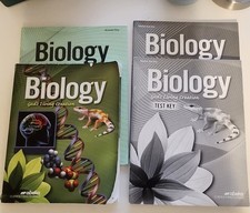 Abeka Biology Student Textbook & Teacher Quiz...