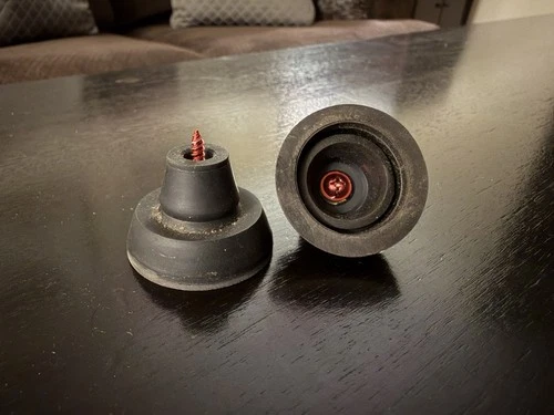 Technics Turntable 2 Rubber Feet for SL-B100 SL-B200 SL-B210 SL-Q200 SL-Q350