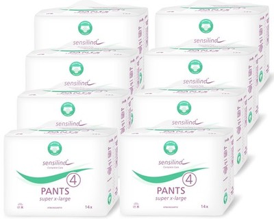 Sensilind Pants ''Super'' Extra Large (Gr.4 / XL) - Inkontinenzpants - 8x14 Stück 
