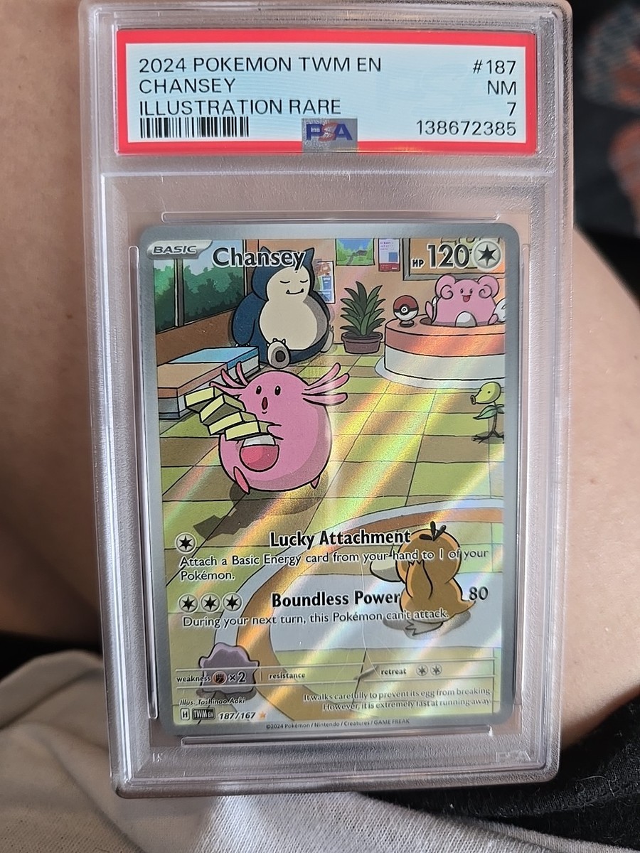 お値下げしました　need カートリッジ　SKIN Chansey 187/167 Sv06: Twilight Masquerade Holo for sale online | eBay