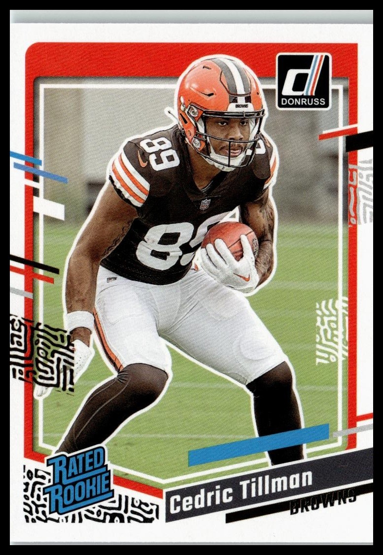 Cedric Tillman Panini Donruss #321 Base