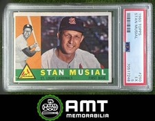 Stan Musial PSA 5 1960 Topps St. Louis Cardinals #250 7248