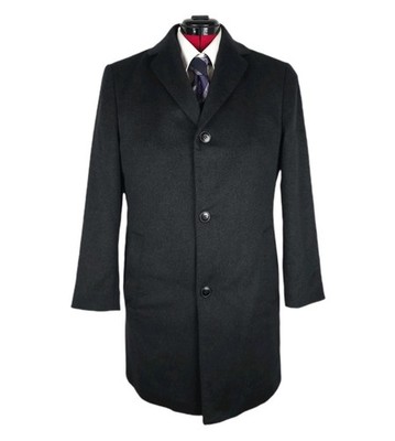 C.Comberti Mantel Kaschmir 48 Wool Cashmere Wollmantel Luxusmantel Kurzmantel 