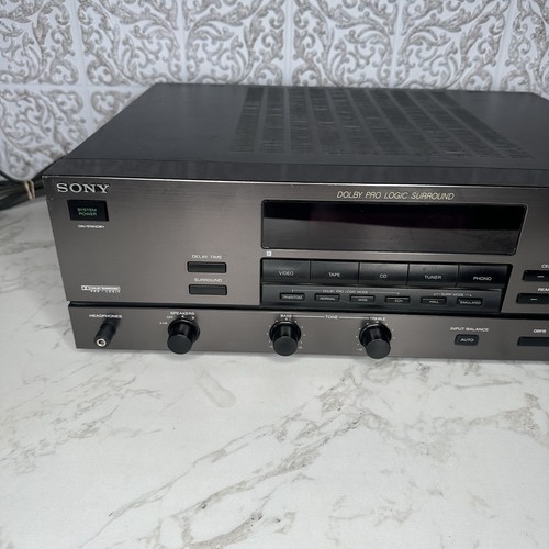 SONY INTEGRATED STEREO AMPLIFIER W/ DOLBY PRO LOGIC, SURROUND SOUND TA-AV521 - Picture 3 of 8