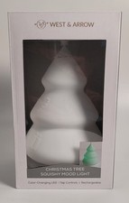 West  Arrow Holiday Christmas Tree RGB Squishy Mood Light, Color Changing LED