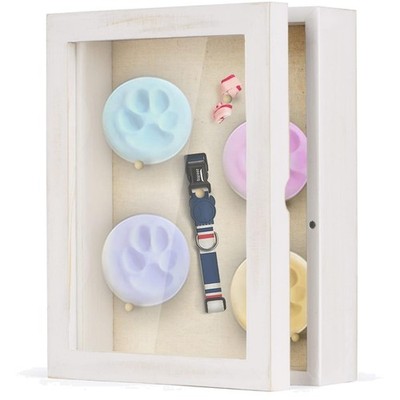 3D Bilderrahmen 20 x 25 cm Holz Objektrahmen zum Befüllen Shadow Box Frame mi...