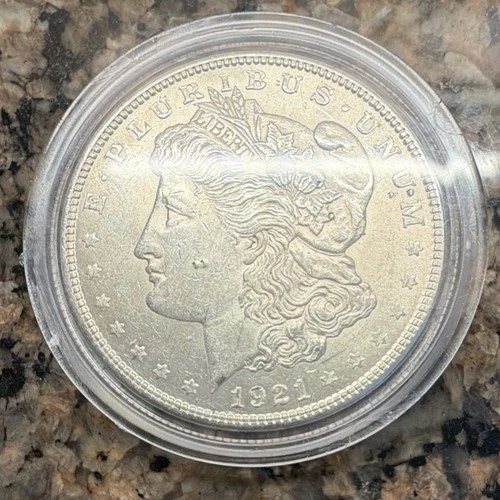 1921 Morgan Silver Dollar $1 Coin 0.9 Fineness Silver Uncertified US Collectible