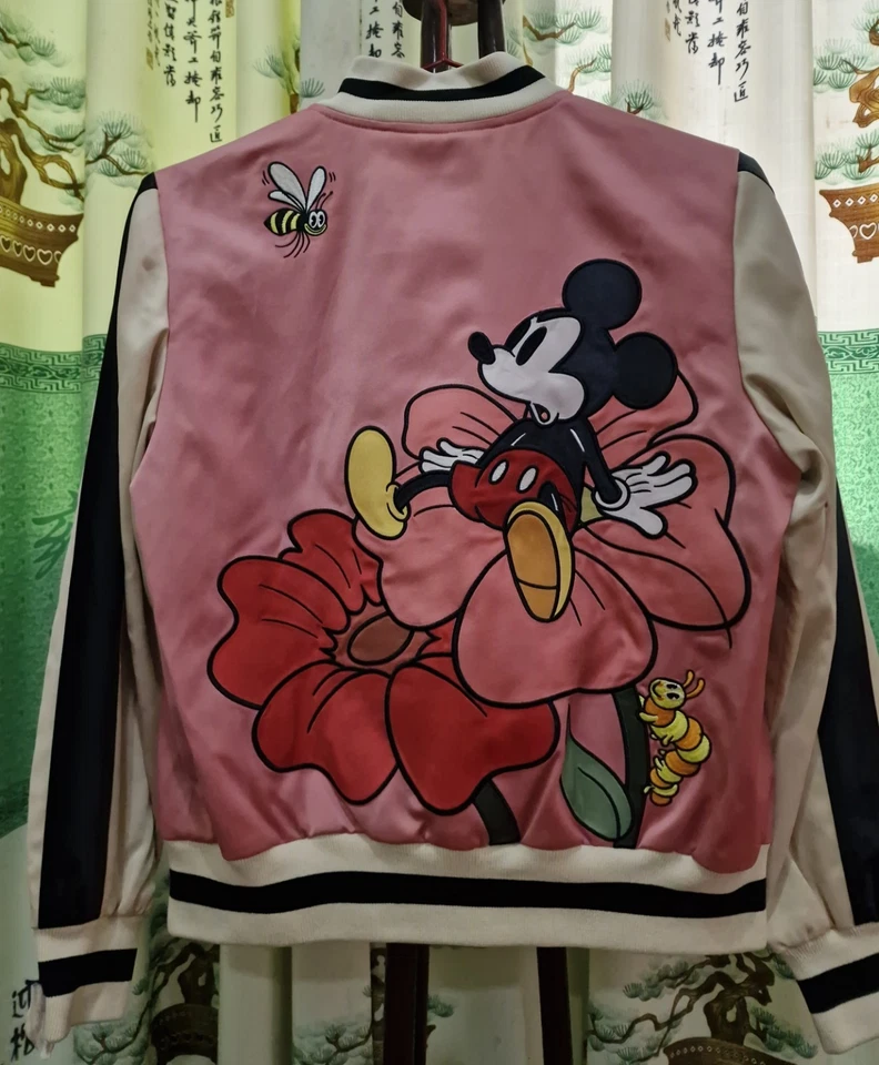 Coach x Disney Mickey Mouse Embroidered Souvenir Jacket 100 Years Souvenir - Image 2 of 4