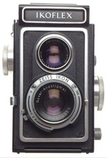 IKOFLEX TLR Novar-Anastigmat 1:3.5 f 75mm Zeiss Ikon medium format camera cased