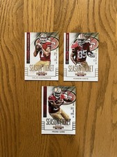 2014 Panini Contenders - San Francisco 49ers - 3 Card Lot