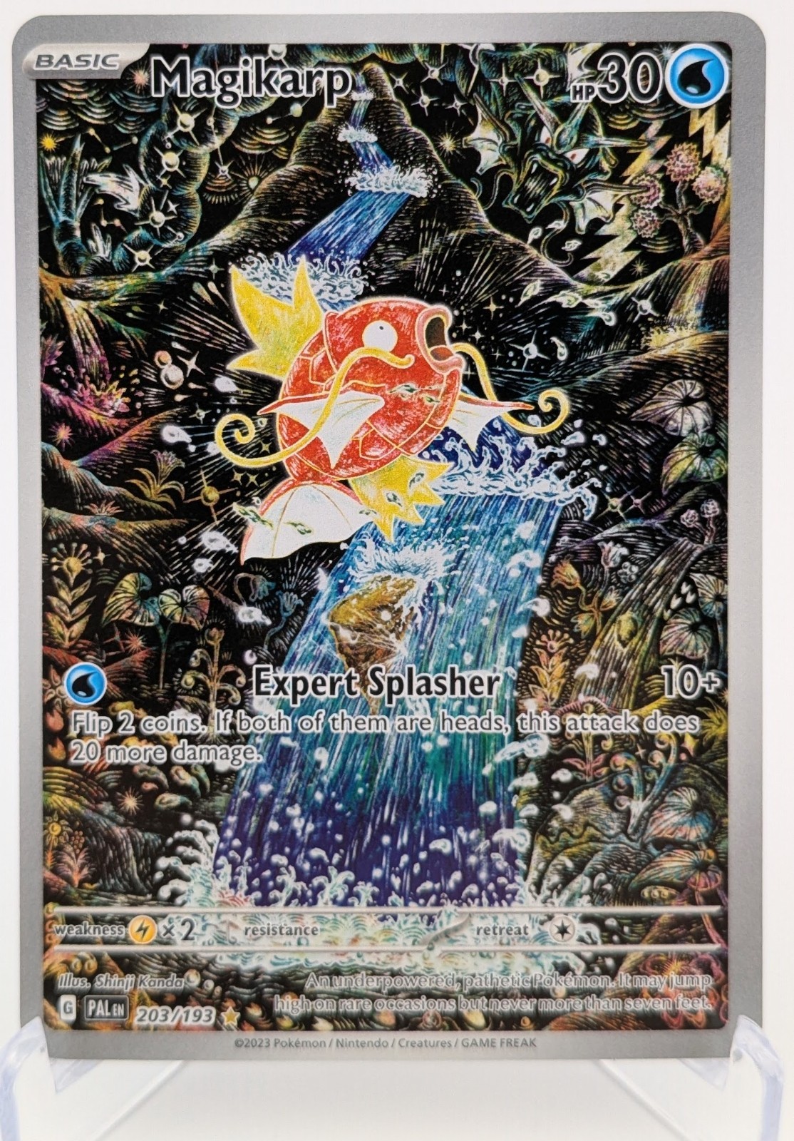 Pokemon - Magikarp 203/193 IR - Paldea Evolved - English LP - Listing C