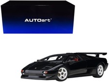 Lamborghini Diablo SV-R Deep Black 1/18 Model Car - Autoart