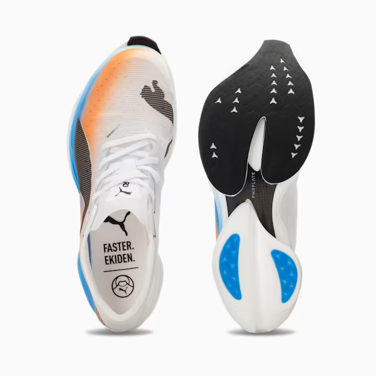 Puma FAST-R Nitro Elite 3 EKIDEN Running 313418-01 White Heat Fire