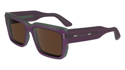 New Calvin Klein CK-23538S 515 Violet & Green Sunglasses  display picture 2