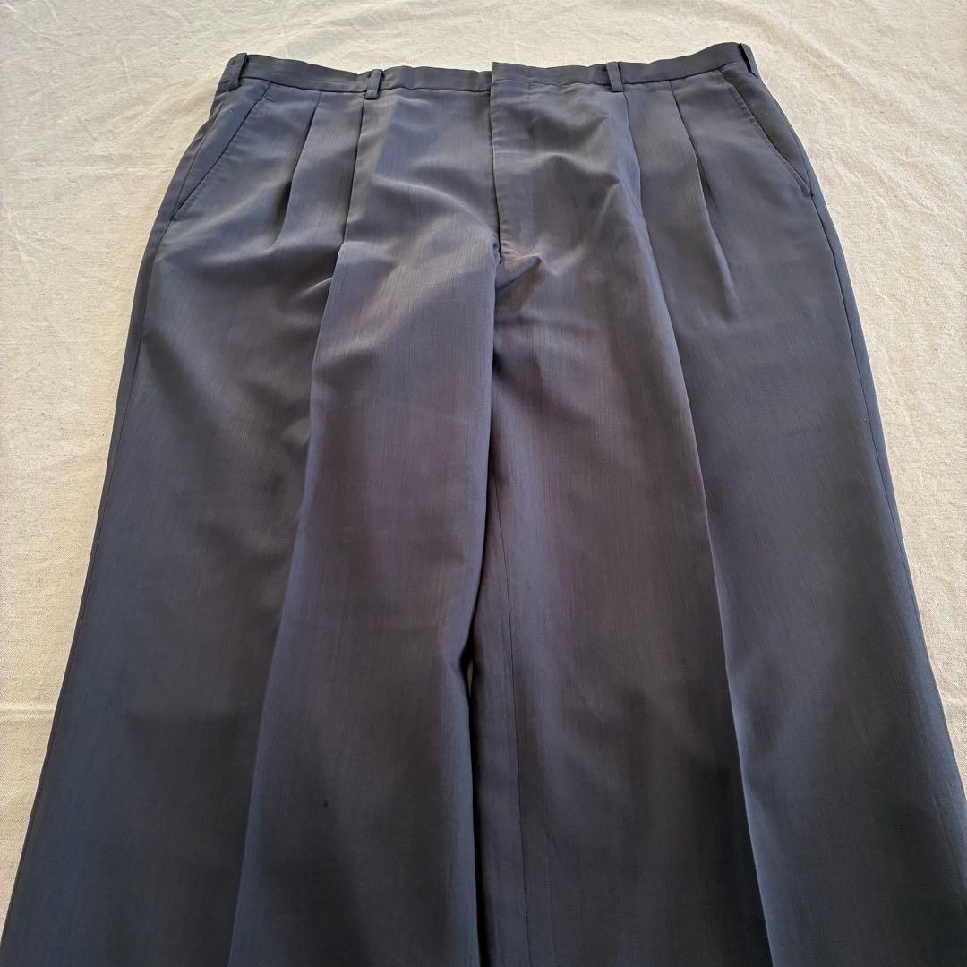 Suit Setup Double Breasted 2B Gray Wool Blend Gra… - image 17