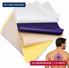 20 Sheets A4 Tattoo Transfer Paper, 4-Layer Thermal Stencil Sheets