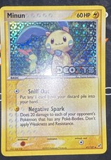 Minun 41/107 EX Deoxys Reverse Holo on eBay