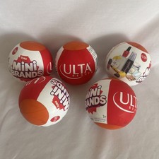 LOT OF 5 Mini Brands x Ulta Beauty Series 1 Ball Makeup ZURU NEW five UNOPENED 