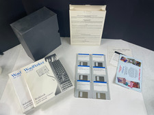 WordPerfect 5.1 1989 DOS IBM PC  6 3 1/2" Floppy Disks Workbook  Reference