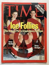 NANCY KERRIGAN & TONYA HARDING - ICE FOLLIES January 24, 1994 TIME Magazine