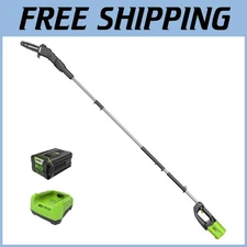 Easy Maintenance 80V Polesaw with Chain Tensioning