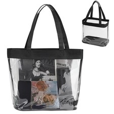Clear Tote Bag Stadium Approved 12x6x12 12x12x6 Clear Bag for Stadium Events ...