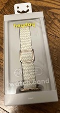 Heyday Gray White Band 38/40 mm NEW NIB Fits Apple Watch