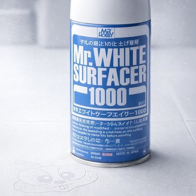 Mr.Hobby Mr. White Surfacer Gunpla Super Top Coat Varnish Flat Sealer Lacquer
