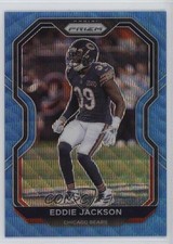 2020 Panini Prizm Blue Wave Prizm 11/199 Eddie Jackson #194 1ek2