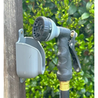 Garden Hose Nozzle Holder Wall Mount – 52mm Sprayer Storage Bracket Organizer