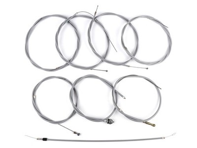 Zugsatz -PTFE- Vespa PX (-1984) - (PE) Grau