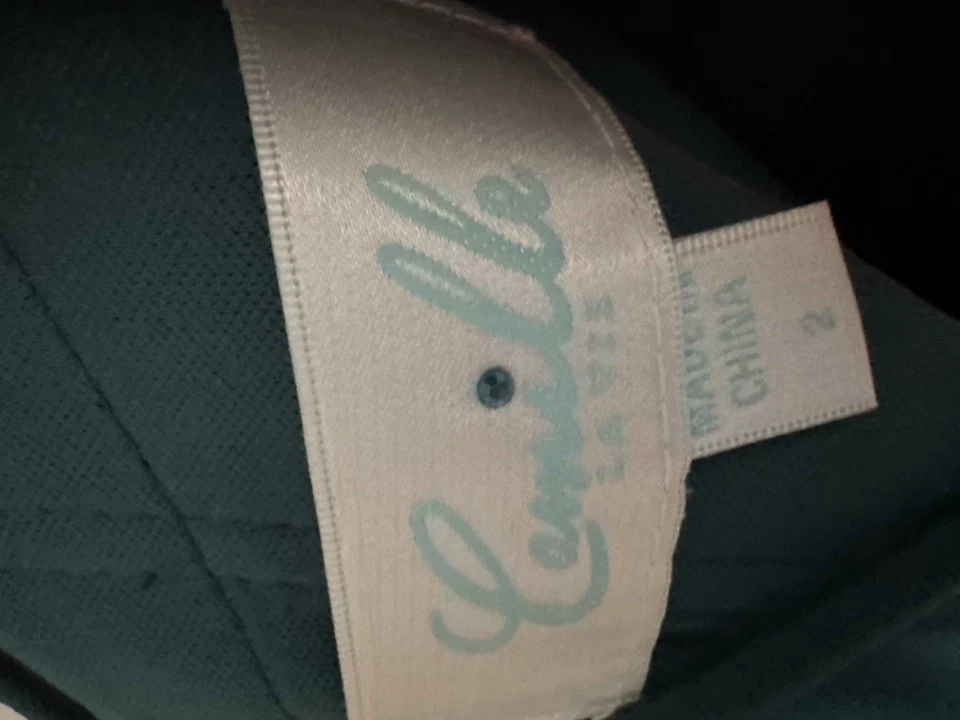 CAMILLE LA VIE БАБОЧКА ОФИЦИАЛЬНЫЙ ПЛАТЬЕ ИЗУМРУДНО-ЗЕЛЕНЫЙ РАЗМЕР 2 - Изображение 4 из 4