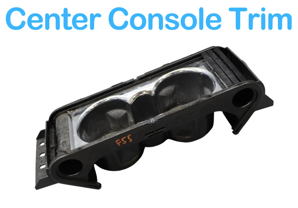 10-15 Jaguar XJL XJ Consola Central Portavasos Compartimento de Almacenamiento Caja Negro Fabricante de Equipo Original Foto 3 de 4