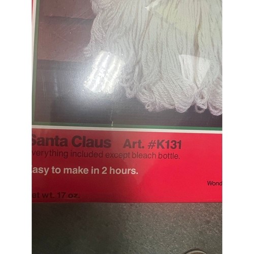 Vintage anni 90 Babbo Natale Artigianato Wonder Art Natale zia Lydia's kit #K131 nuovo - Foto 4 di 6