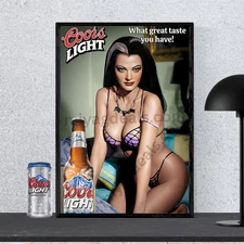Coors Light Beer 16x24 Poster Vintage Retro 80s Style Bar Pub Man Cave Decor