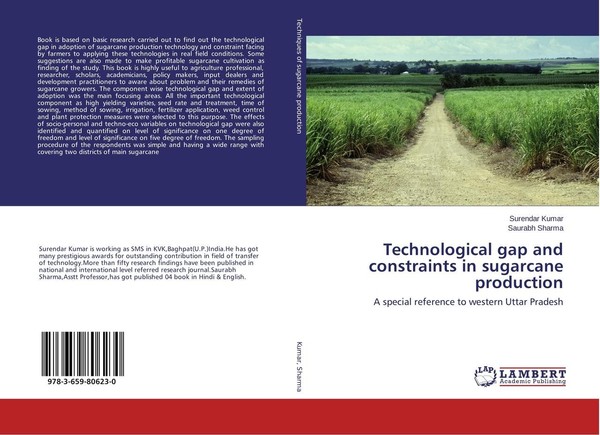 Technological Gap And Constraints In Sugarcane Production Surendar Kumar-image