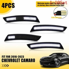 LED Side Marker Light Front Rear For Chevy Camaro LS LT SS ZL1 2016-2024 1-10Set