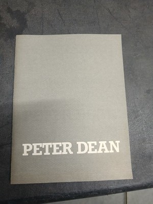 Peter Dean Figurative Expressionist Painter Art Book 1984 Galleri Bellman NYC...