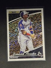 2022 Topps Update Series Topps Black Gold Ronald Acuña Jr. #BG-4 braves baseball