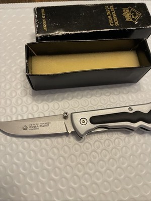 Vtg Puma Flash 230400 HP Knoop Design Rockwell Folding Pocket Knife w/Box NEW
