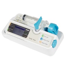 Portable Syringe Pump Injection Infusion Accuracy Control LCD Alarm Rechargeable