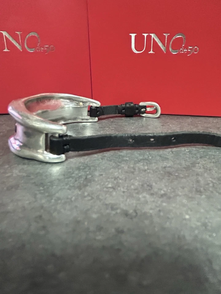 UNOde50 Silver-Plated Bracelet with Grey Crystal Magic 3 - Image 3 of 4