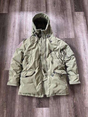 Vintage Ralph Lauren Denim & Supply Puffer Green Jacket Size Women’s Medium