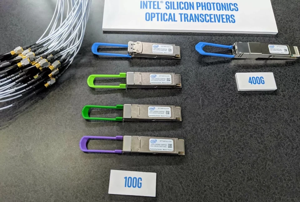 Intel Silicon Photonics 400G-DR4+ QSFP-DD 1311 2km MPO Transceiver - Image 2 of 2